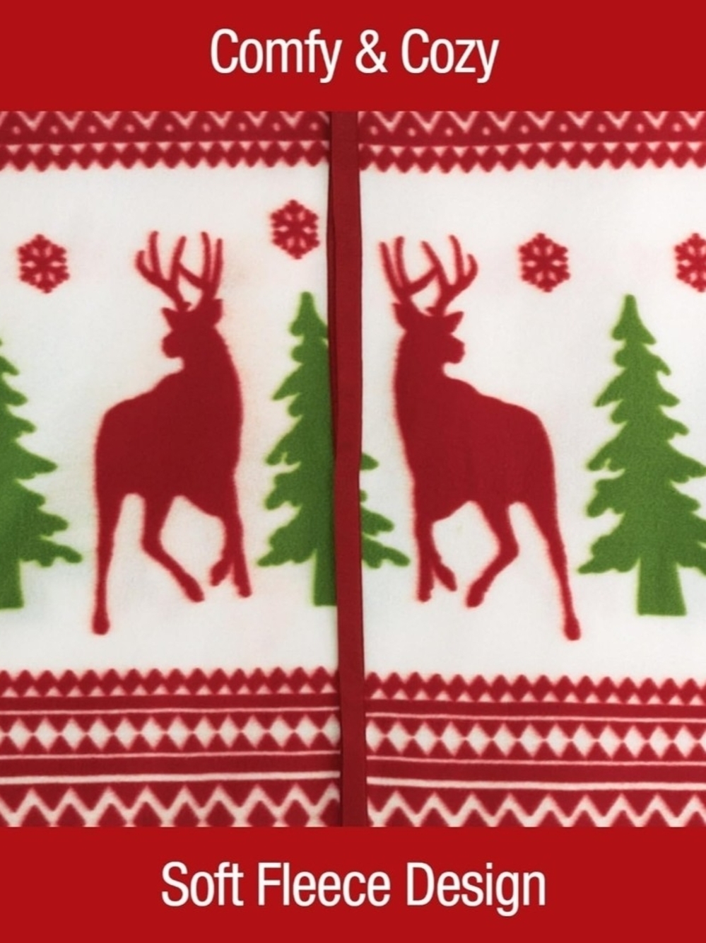 Collections Etc Wearable Cuddle Wrap Blanket NWT Soft Fleece Retail$32 - Picture 2 of 3